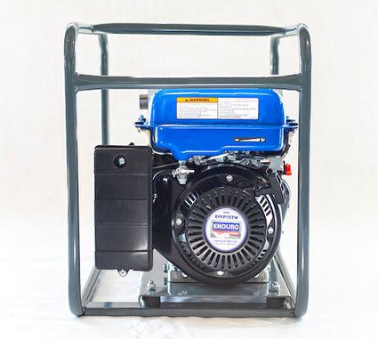 YAMAHA EFFP100B PUMP - HEAVY:
A medium pressure, high volume flow pump driven by our Yamaha 12hp engine. Adjoined to a closed type, aluminium cast housing a single impeller. 