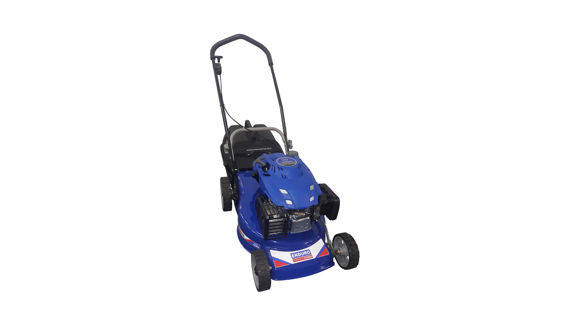 YAMAHA TS46G LAWNMOWERS  - COMMERCIAL INDUSTRIAL ACE:
Suited for large gardens, commercial industrial use for areas greater than 2000m. The TS46UT features the signature Aero-Vac® grass collection system with complimenting three high-vaned swing-back blades on a 460mm disc to reduce spillage, discharging into a 48-litre grass-box.